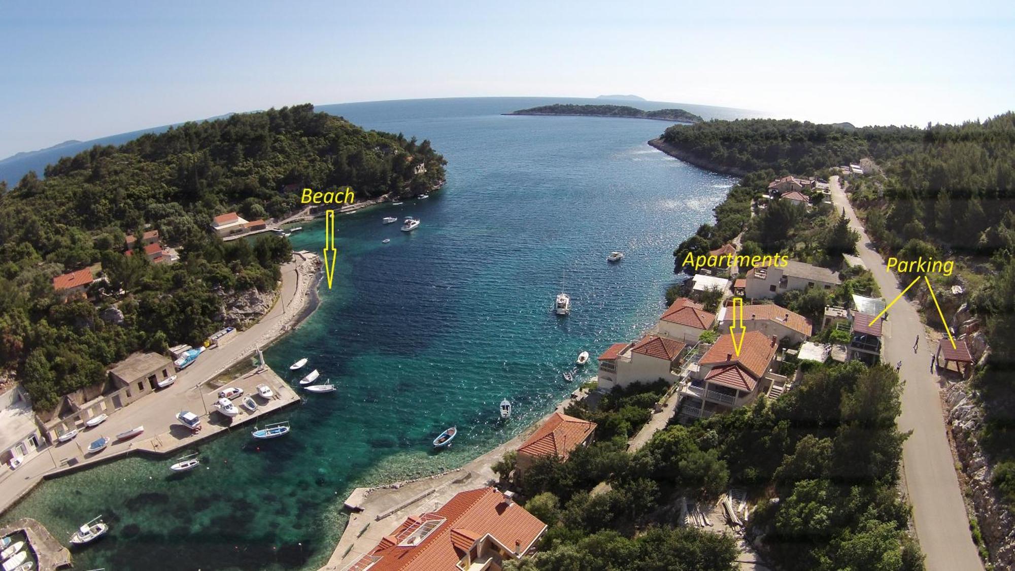 Apartments Boroe - Island Of Korcula Blato  外观 照片